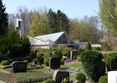 Friedhof Werste, Friedhofskapelle